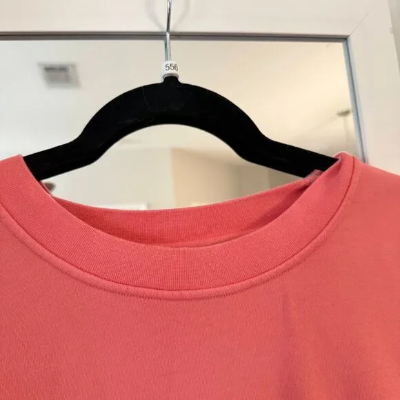 Lululemon Coral Pink Crewneck Sweatshirt Women’s Size L/XL - Picture 2 of 4